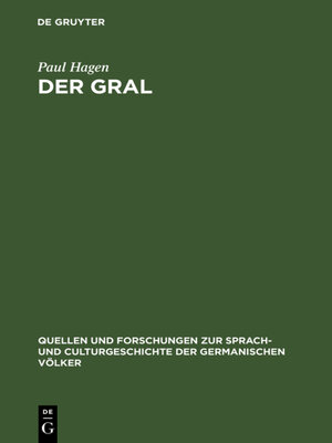 cover image of Der Gral